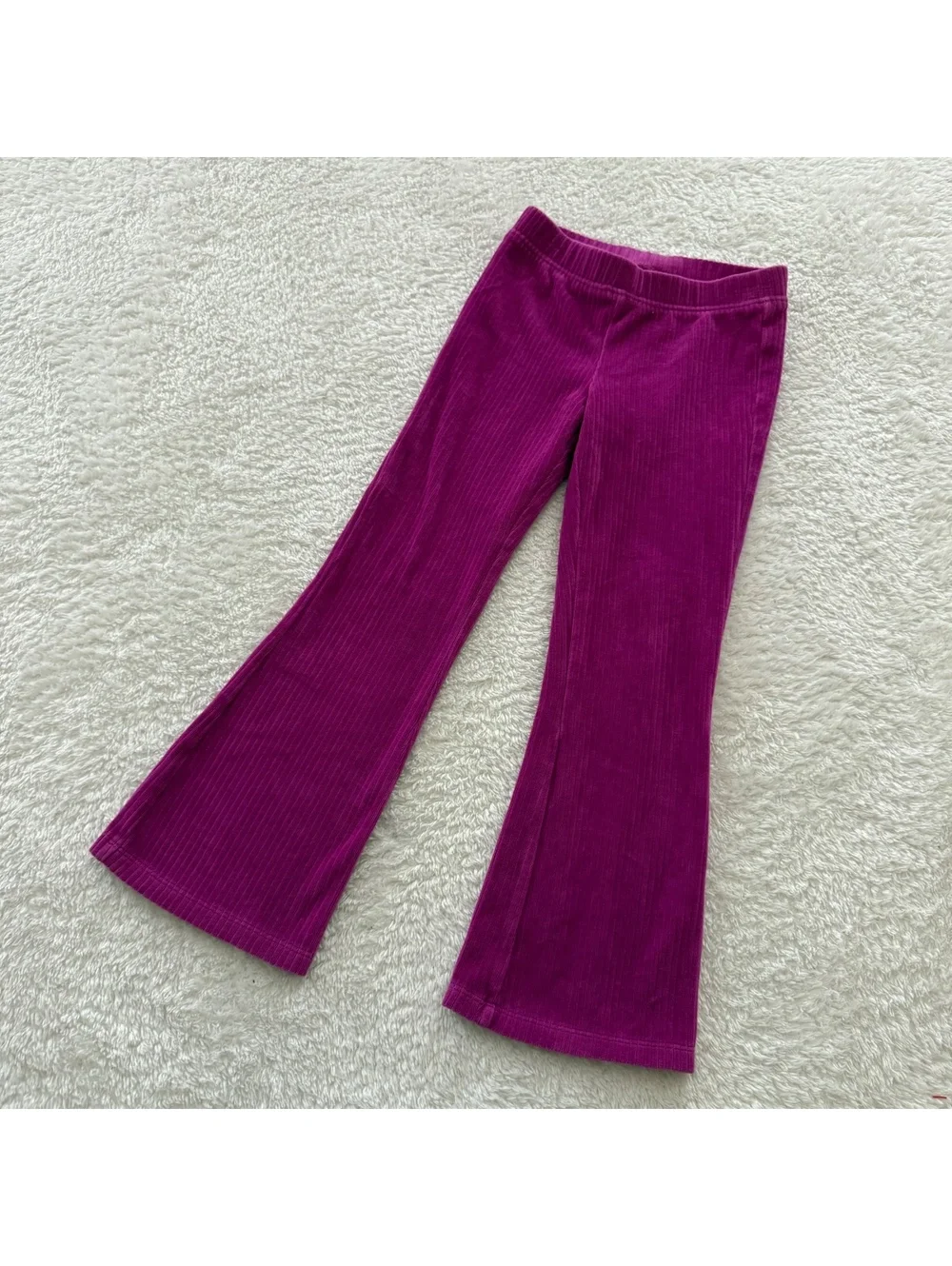 6/7 Soft Rib Flare Leggings